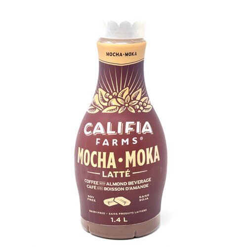 Califia Farms Non-Dairy Cold Brew Coffee Almond Mocha 1.4 L (bottle)