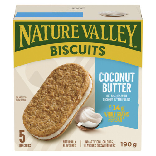 Nature Valley Biscuits Coconut Butter 190 g