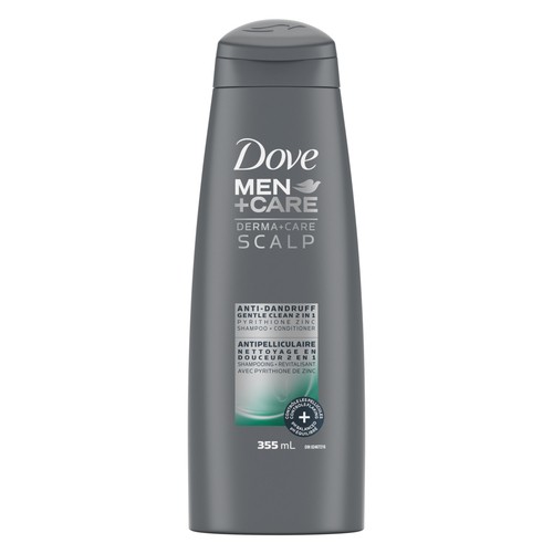 Dove Men+Care Derma+Care Scalp Gentle Clean 2 In1 Shampoo & Conditioner 355 ml