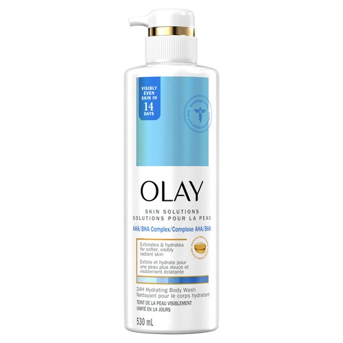 Olay Body Wash Skin Solutions AHA/BHA 530 ml