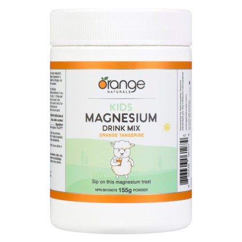 Orange Naturals Orange Tangerine Kids Magnesium Drink Mix 155 g