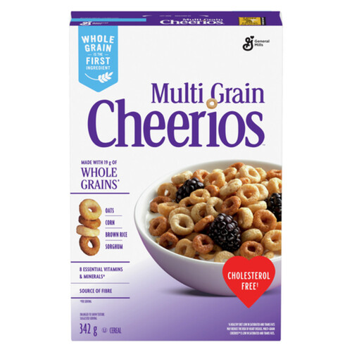 Cheerios Cereal Multi Grain Whole Grains 342 g