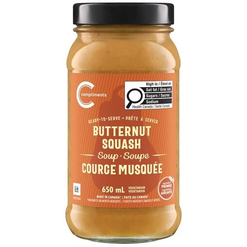 Compliments Vegetarian Soup Butternut Squash 650 ml