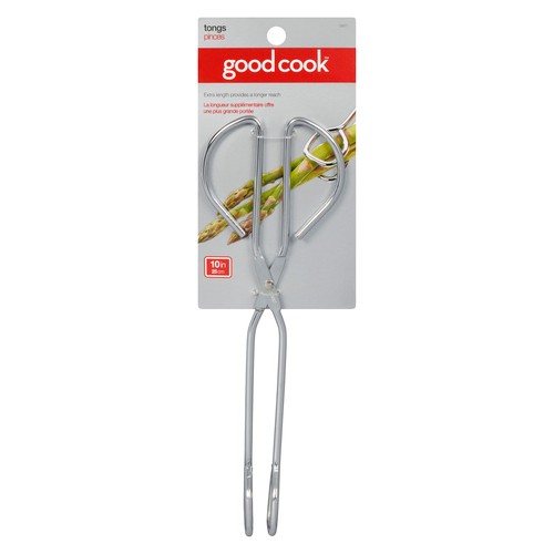 Good Cook Straight Tongs 10-Inch 1 EA