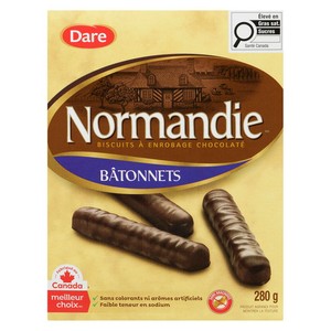 Dare Normandie Biscuits bâtonnets 280 g