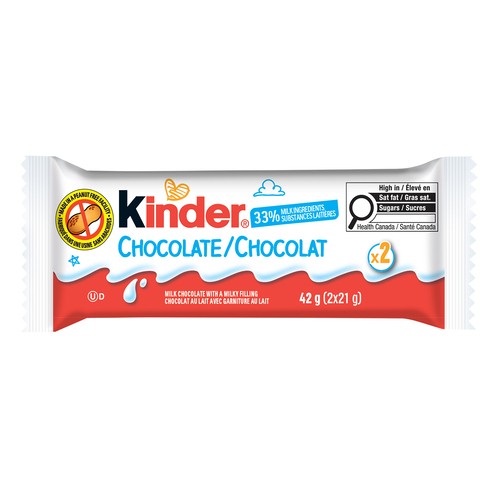 Kinder Peanut-Free Milk Chocolate Bar 42 g