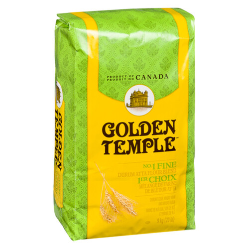 Golden Temple Flour Atta Durum Value Size 9 kg