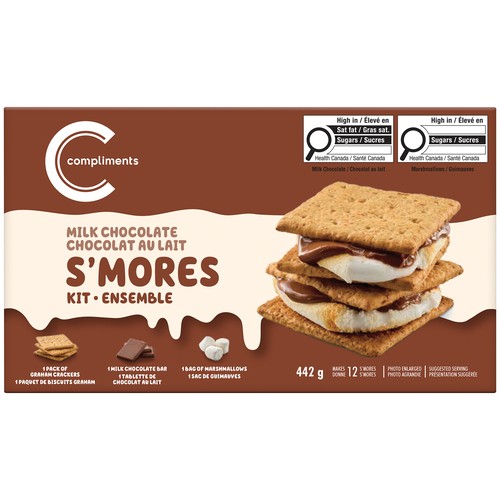 Compliments S'mores Kit Milk Chocolate 442 g