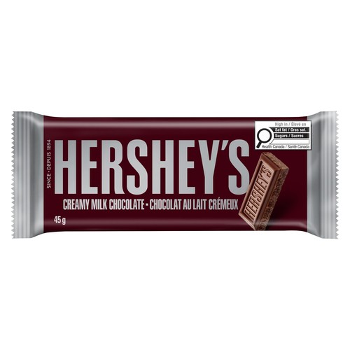 Hershey's Chocolate Bar Creamy Milk 45 g