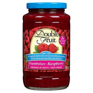 Double Fruit tartinade de framboises légère 500 ml