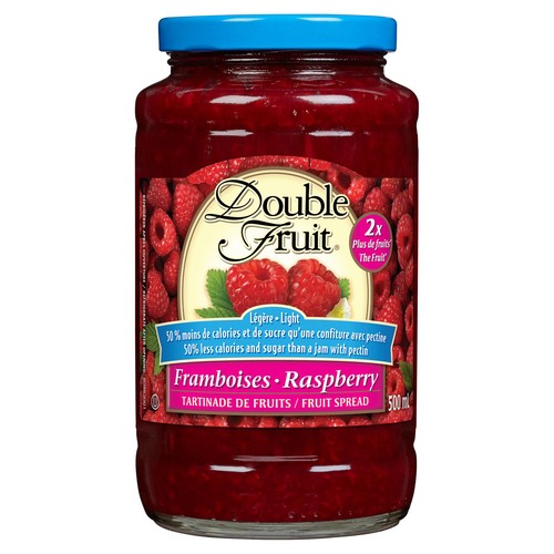 Double Fruit Jam Light Raspberry 500 ml