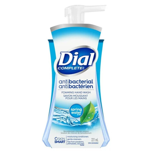Dial Complete Antibacterial Foaming Hand Soap Spring Water 221 ml