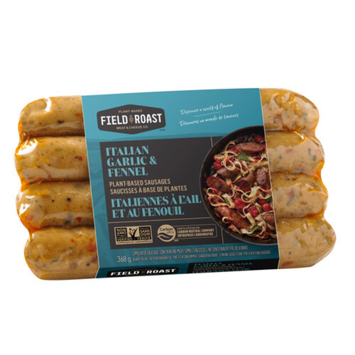 Field Roast Plant-Based Sausage Italian Garlic & Fennel 368 g