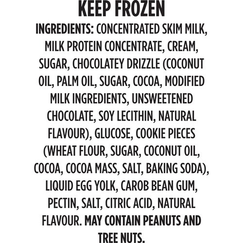 Goodnorth Cookies & Cream Frozen Dessert Bars 3 x 80 mL