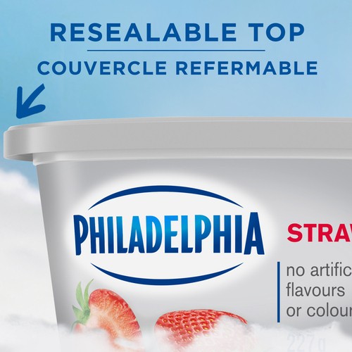 Philadelphia Cream Cheese Product Strawberry 227 g
