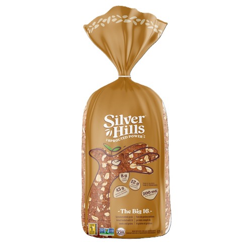 Silver Hills Bakery 16 Grain Bread 615 g (frozen)