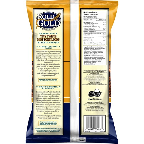 Rold Gold Pretzels Classic Style Tiny Twists 295 g