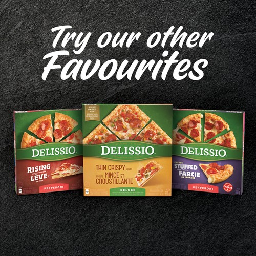Delissio Frozen Pizza Pizzeria 4 Cheese 12-Inch 519 g