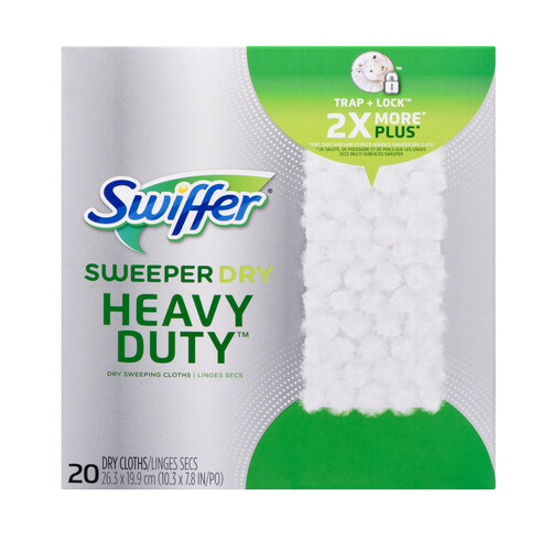 Swiffer Dry Sweeper Cloths Unscented 20 Pack 