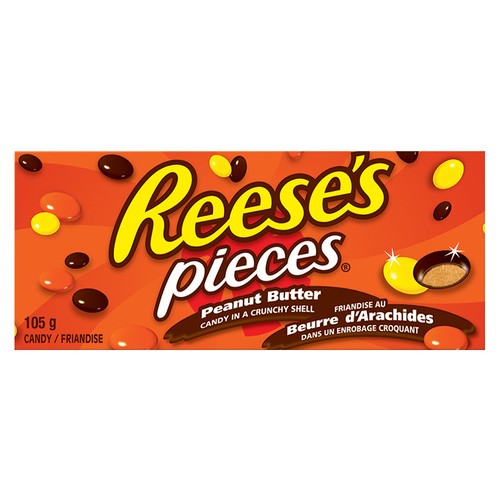 Reese's Pieces Peanut Butter Candy In A Crunchy Shell 105 g