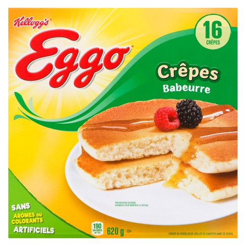 Kellogg's Eggo Frozen Pancakes Buttermilk 620 g