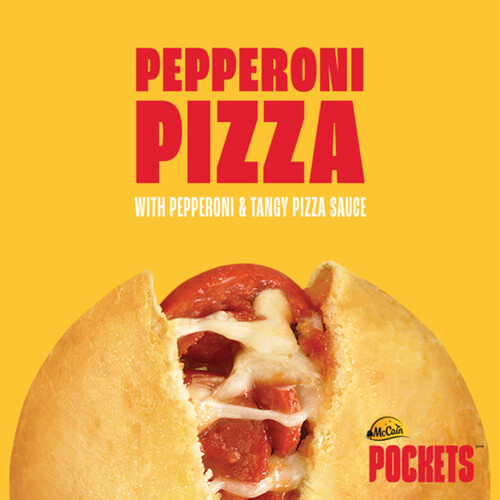 McCain Pizza Pockets Pepperoni 12 x 100g