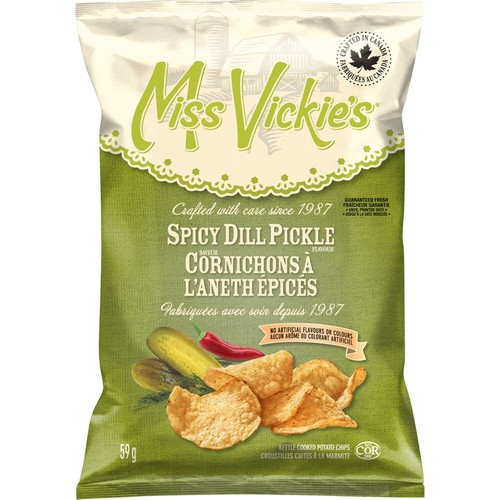 Miss Vickie's Chips Spicy Dill Pickle 59 g
