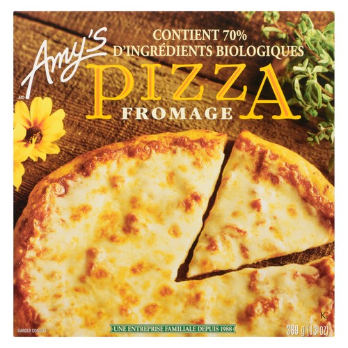 Amy's Kitchen Frozen Pizza Cheese 369 g