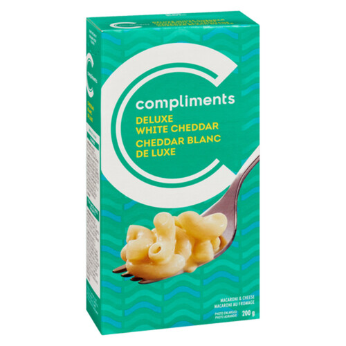 Compliments Macaroni & Cheese Deluxe White Cheddar 200 g