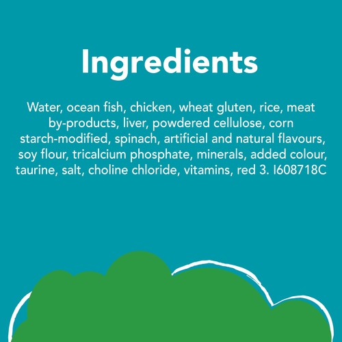 Friskies Indoor in Sauce Wet Cat Food Saucy Seafood Bake with Garden Greens 156 g