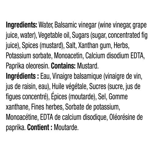 Kraft Dressing Balsamic 425 ml