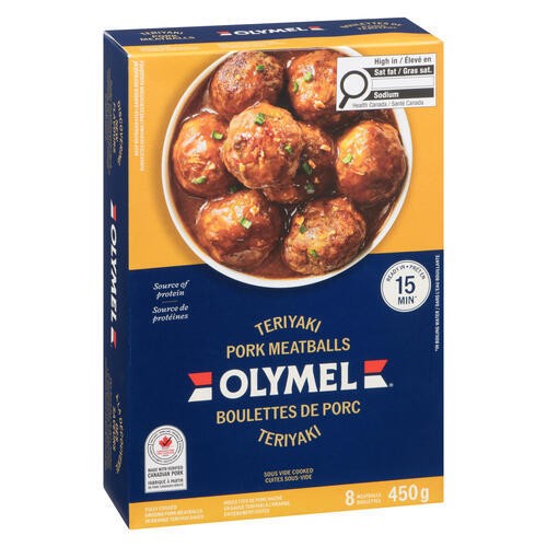 Olymel Pork Meatballs Teriyaki 450 g