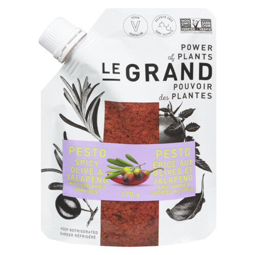 LeGrand Pesto Olive & Jalapeno Sundried Tomatoes 170 g