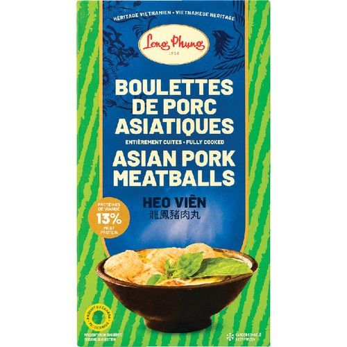 Long Phung Frozen Meatballs Pork 216 g