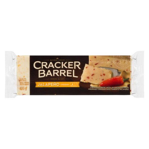 Cracker Barrel Cheese Cheddar Jalapeno 400 g