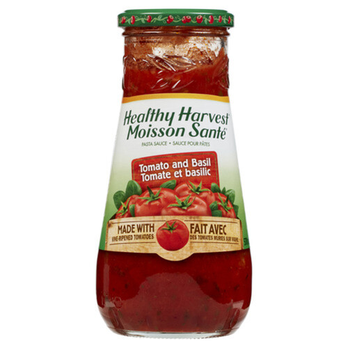 Healthy Harvest Pasta Sauce Tomato And Basil 570 ml