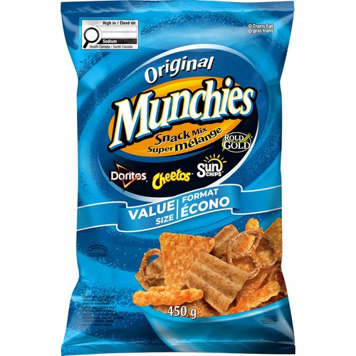 Munchies Original Snack Mix Value Size 450 g