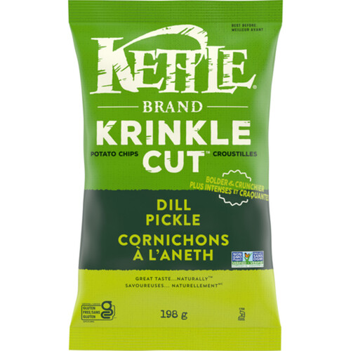 Kettle Foods Kettle Chips Dill Pickle 198 g