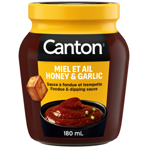 Canton Fondue & Dipping Sauce Honey & Garlic 180 ml