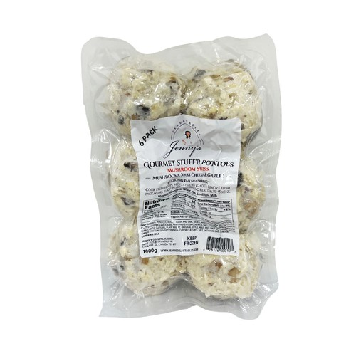 Jenny's Delectables Gourmet Mushroom Swiss Stuff'd Potato 6 EA