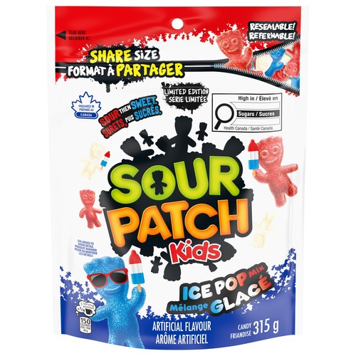 Sour Patch Kids Ice Pop Mix 315 g