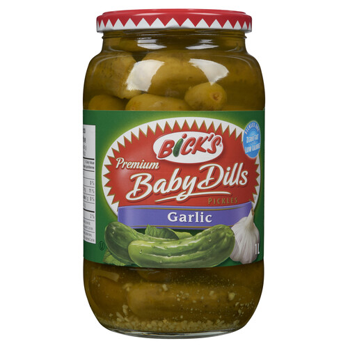 Bick's Baby Dill Pickles Garlic 1 L