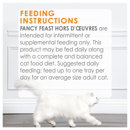 Fancy Feast Hors d'Oeuvre Cat Treats White Meat Chicken Appetizer 57 g