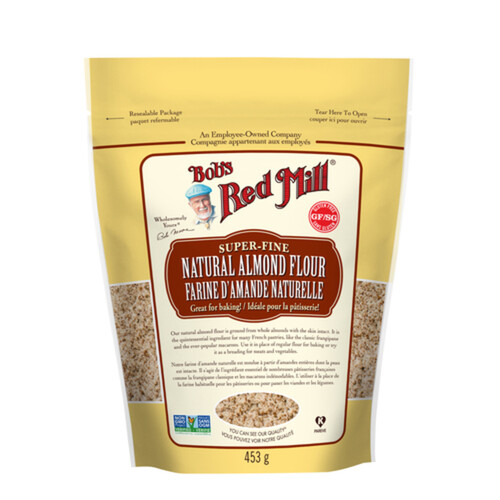 Bob's Red Mill Gluten-Free Flour Natural Almond 453 g