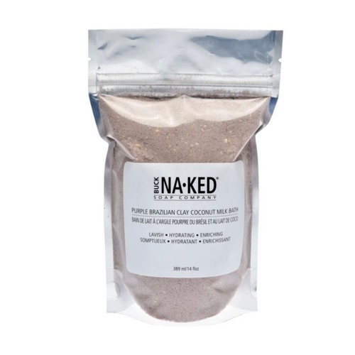Buck Naked Soap Company Purple Brazilian Clay Coconut Milk Bath 1 EA