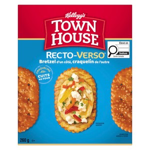 Kellogg's Town House Craquelins bretzel recto-verso 260 g