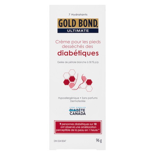 Gold Bond Diabetics Relief Foot Cream 96 g
