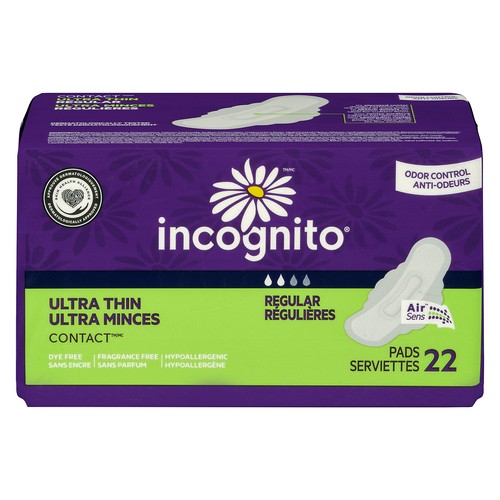 Incognito Contact Ultra Thin Regular 22 Count