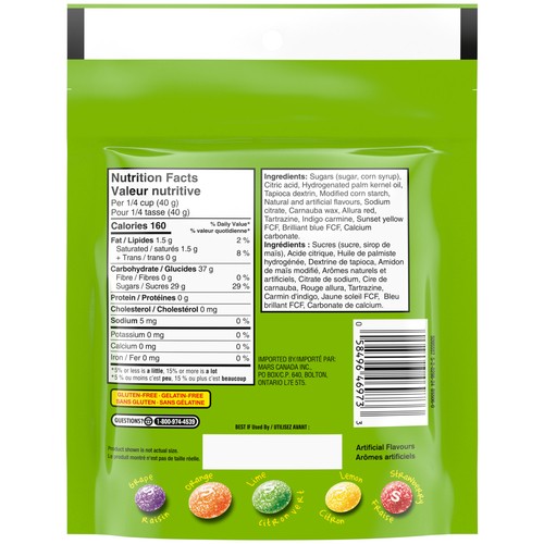 Skittles Candy Sour 270 g