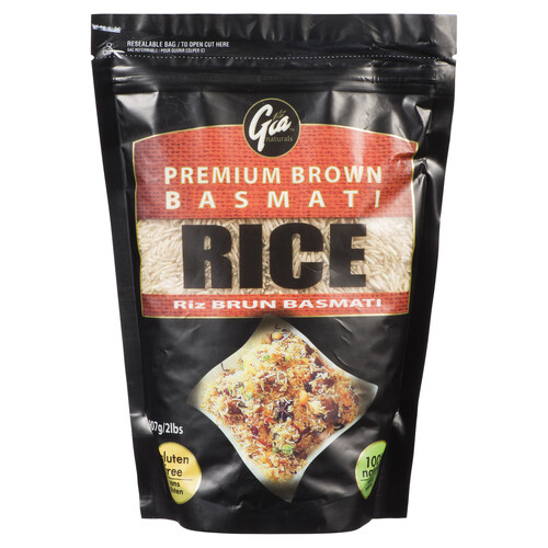 Gia Brown Basmati Rice 907 g